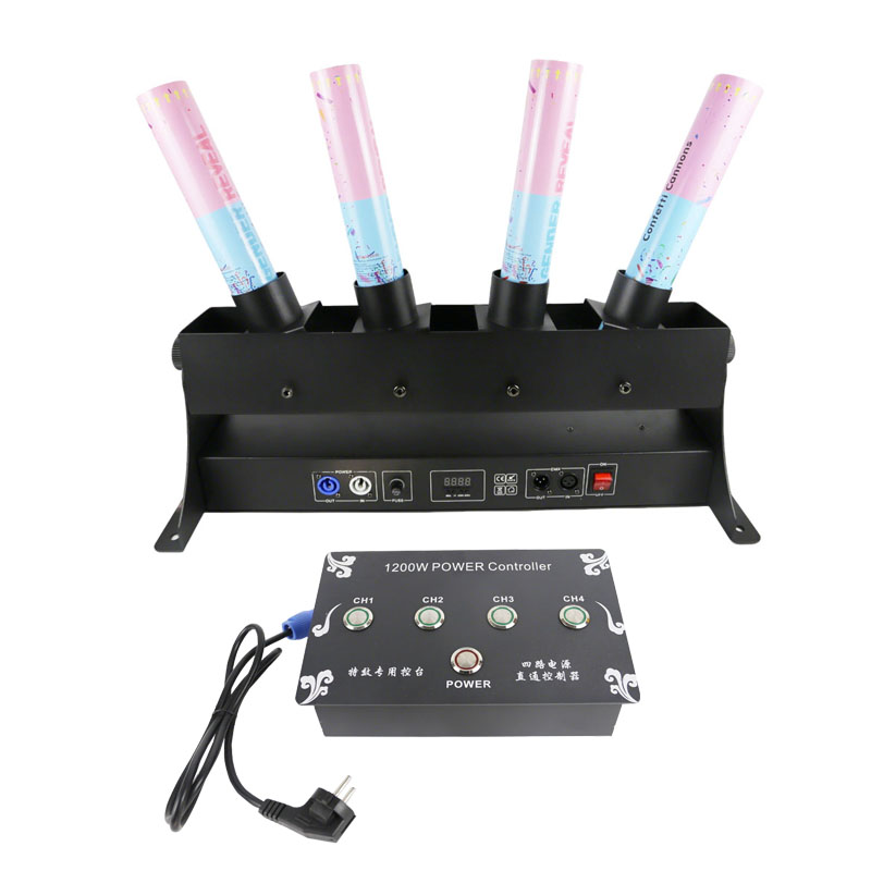 Confetti Cannon Tube - Four Tubes Gender Reveal Boy or