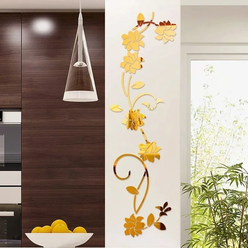 Acrylic Flower Shape Wall Stic - Flower Wall Panel 评论和价格