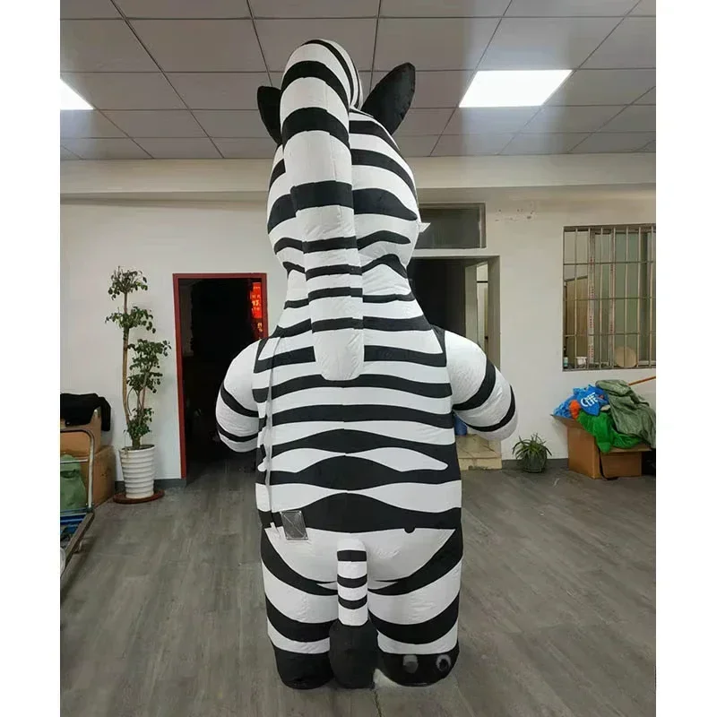 Inflatable Zebra Mascot Costum - Event Party 评论和价格