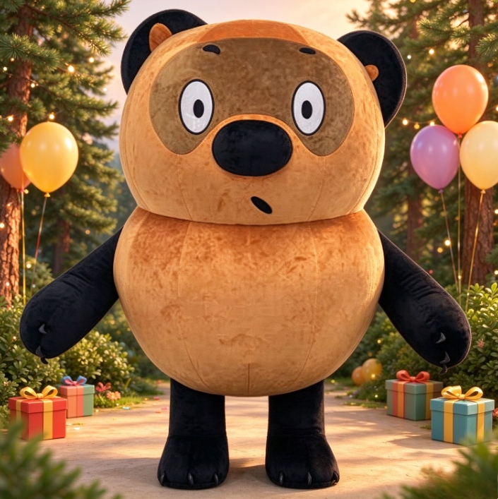 Brown Black Bear Inflatable Ma - Event Party 评论和价格