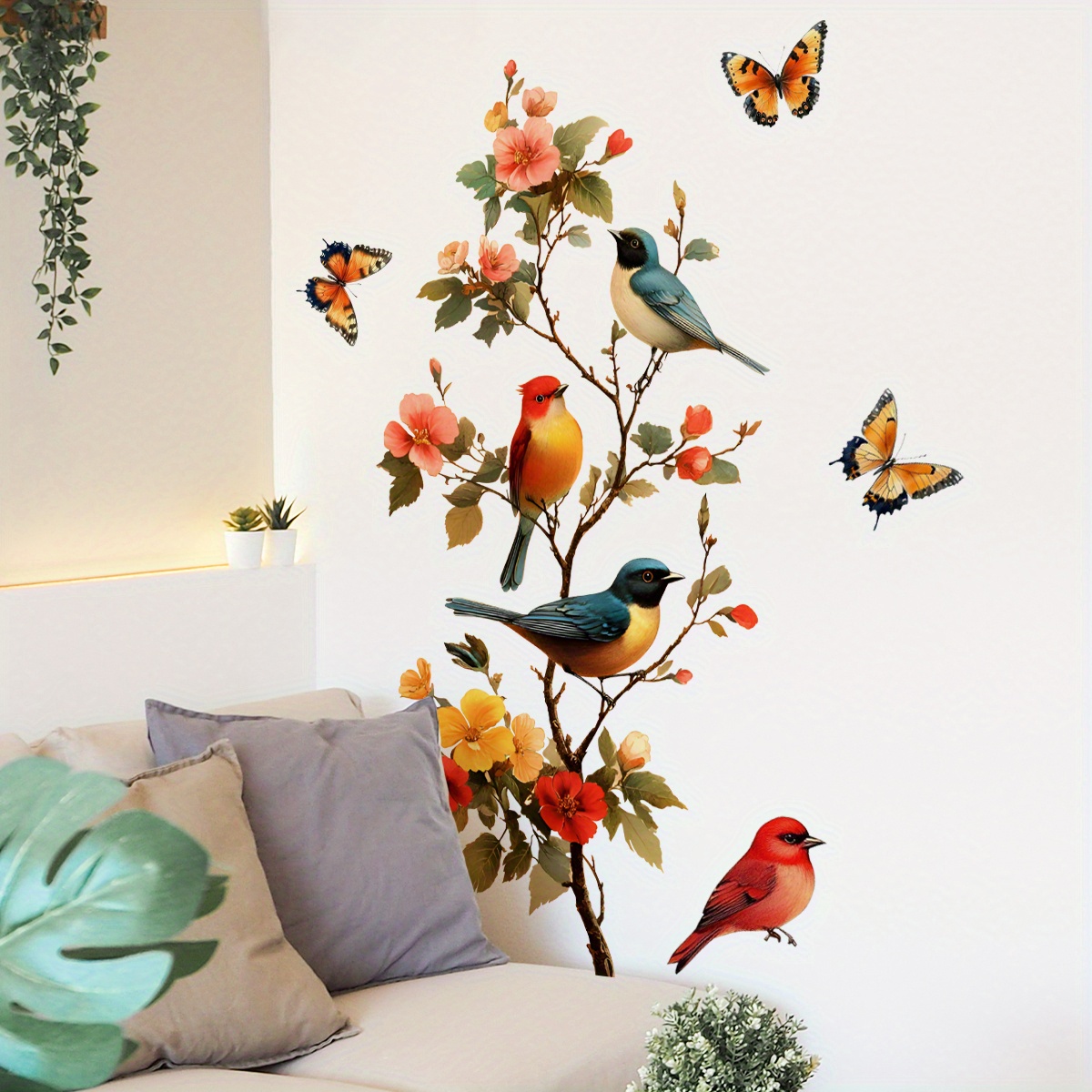 1 Piece of Pastoral Flower and - Flower Wall Panel 评论和价格