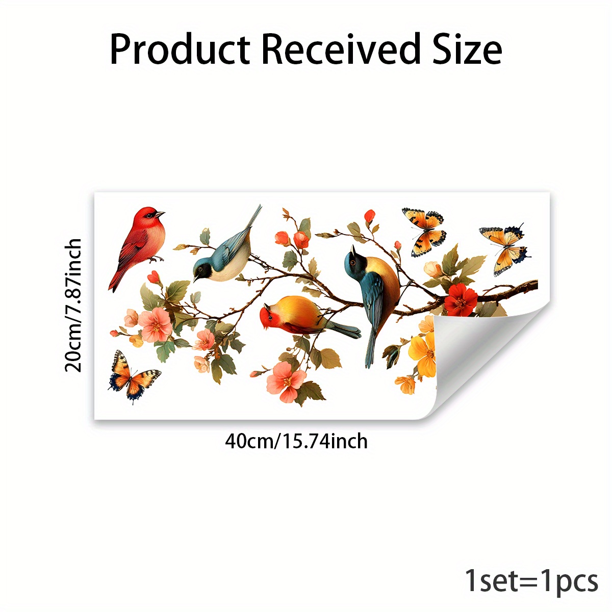 1 Piece of Pastoral Flower and - Flower Wall Panel 评论和价格