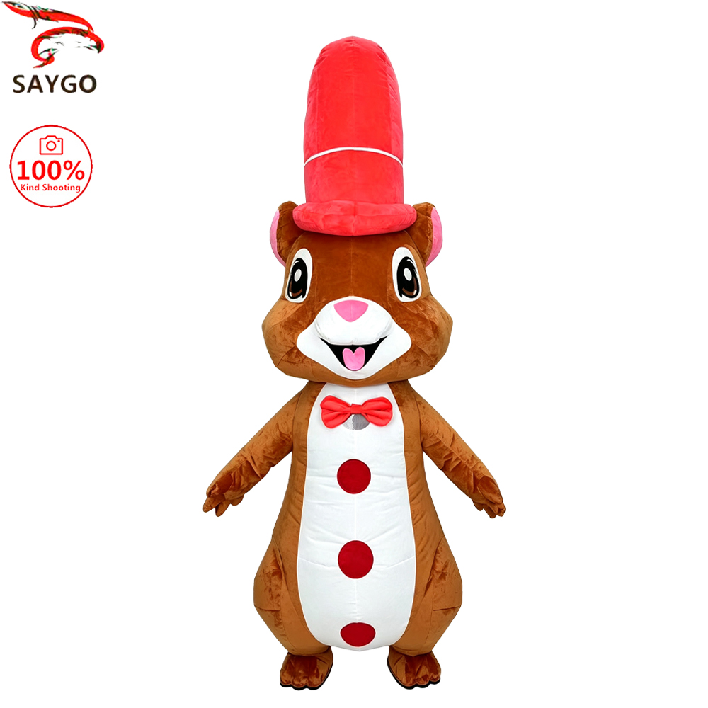 SAYGO Red Hat Squirrel Inflata - Event Party 评论和价格