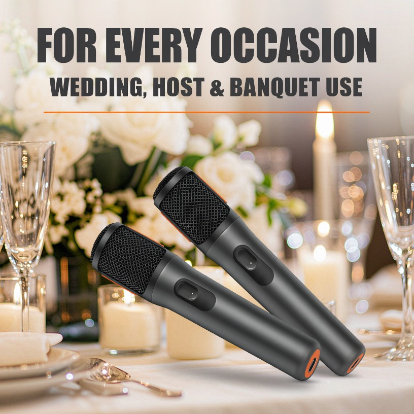 Wireless Microphone Dual Handh - Event Party 评论和价格