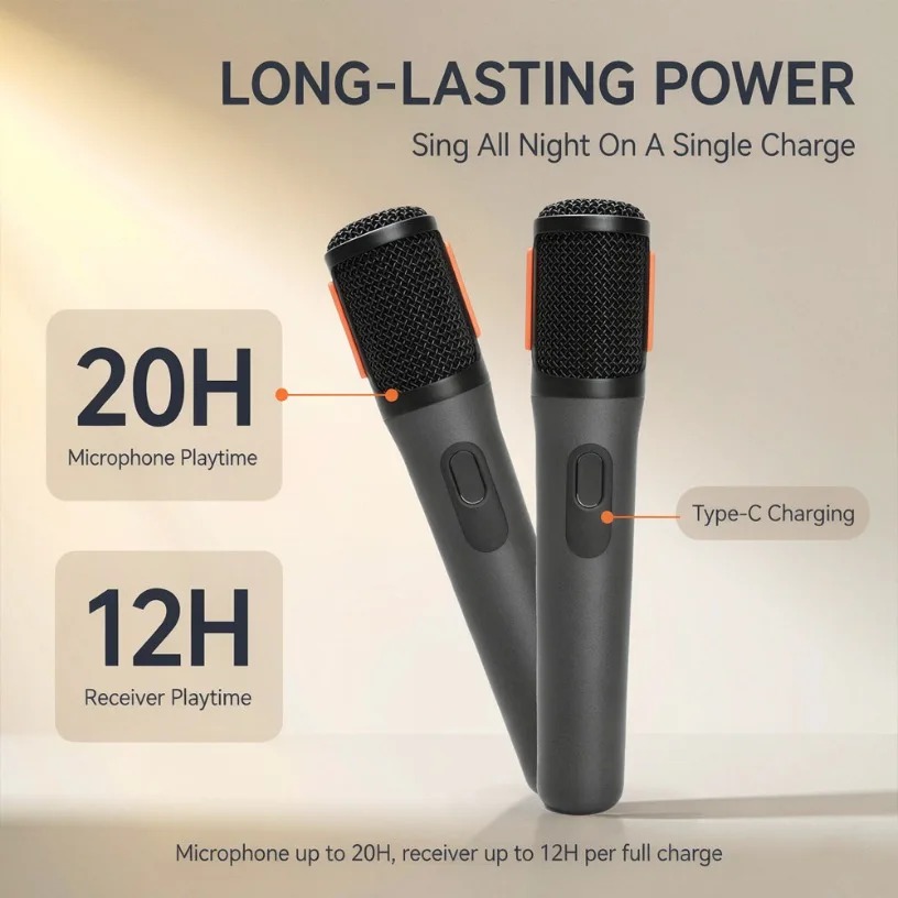Wireless Microphone Dual Handh - Event Party 评论和价格