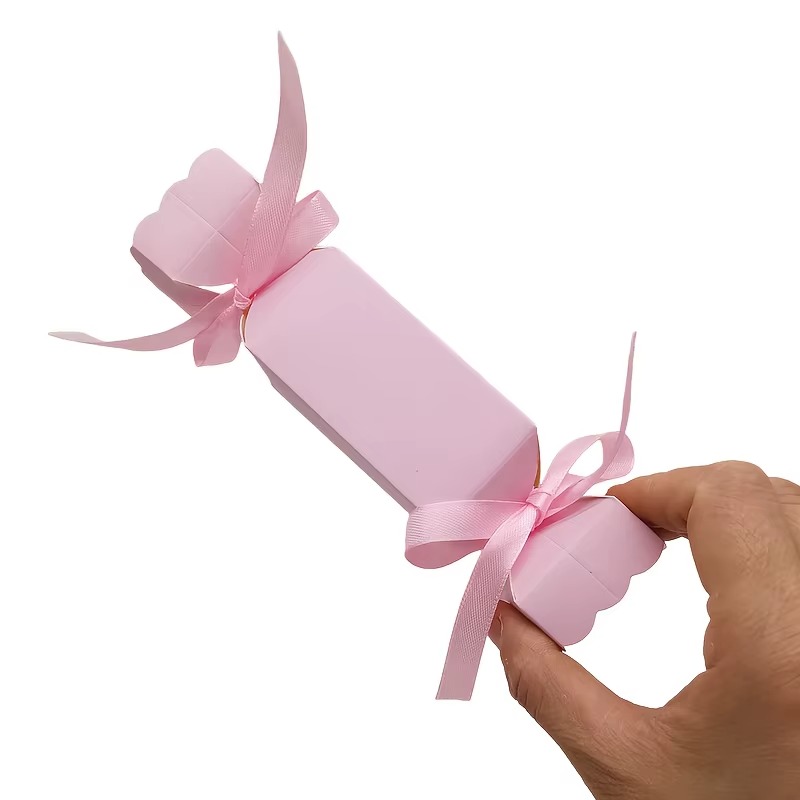50-150 Sets Striped Candy Gift - Event Party Box 评论和价格