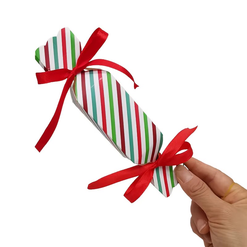 50-150 Sets Striped Candy Gift - Event Party Box 评论和价格