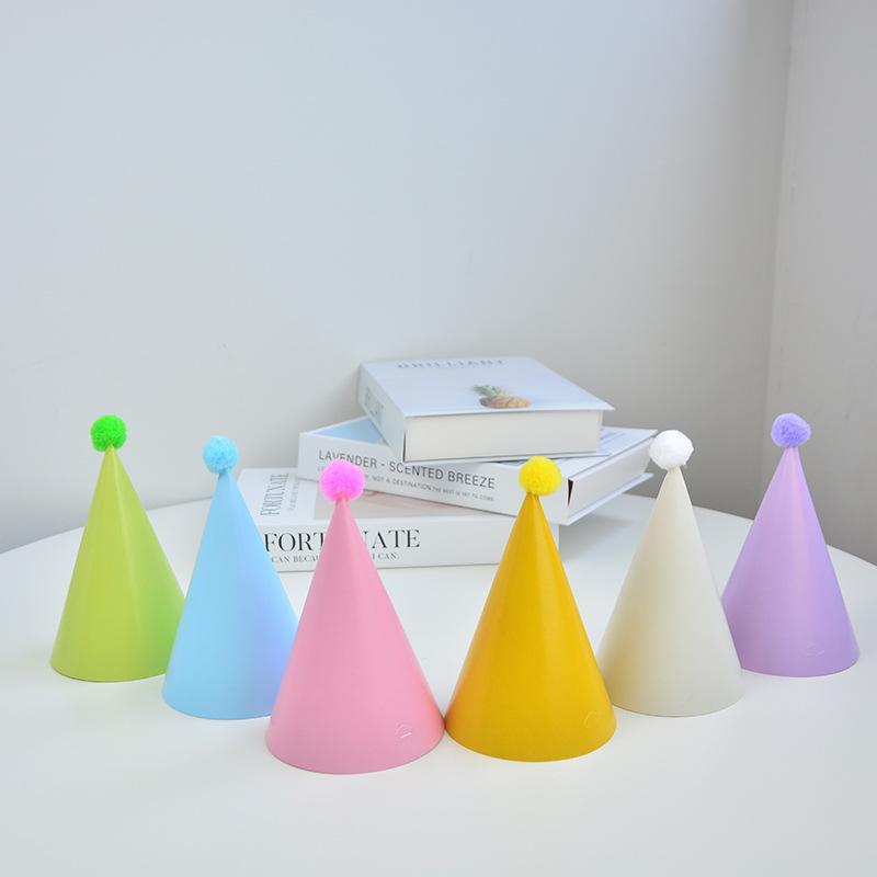 5/6/9/12Pcs Cone Birthday Part - Party Hat Cone 评论和价格