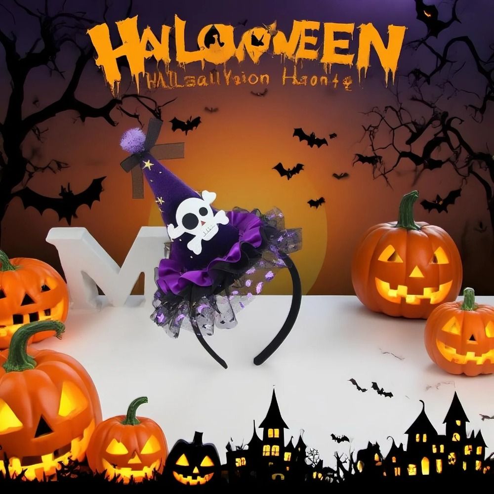 Spider Halloween Witch Hat Hea - Party Hat Cone 评论和价格
