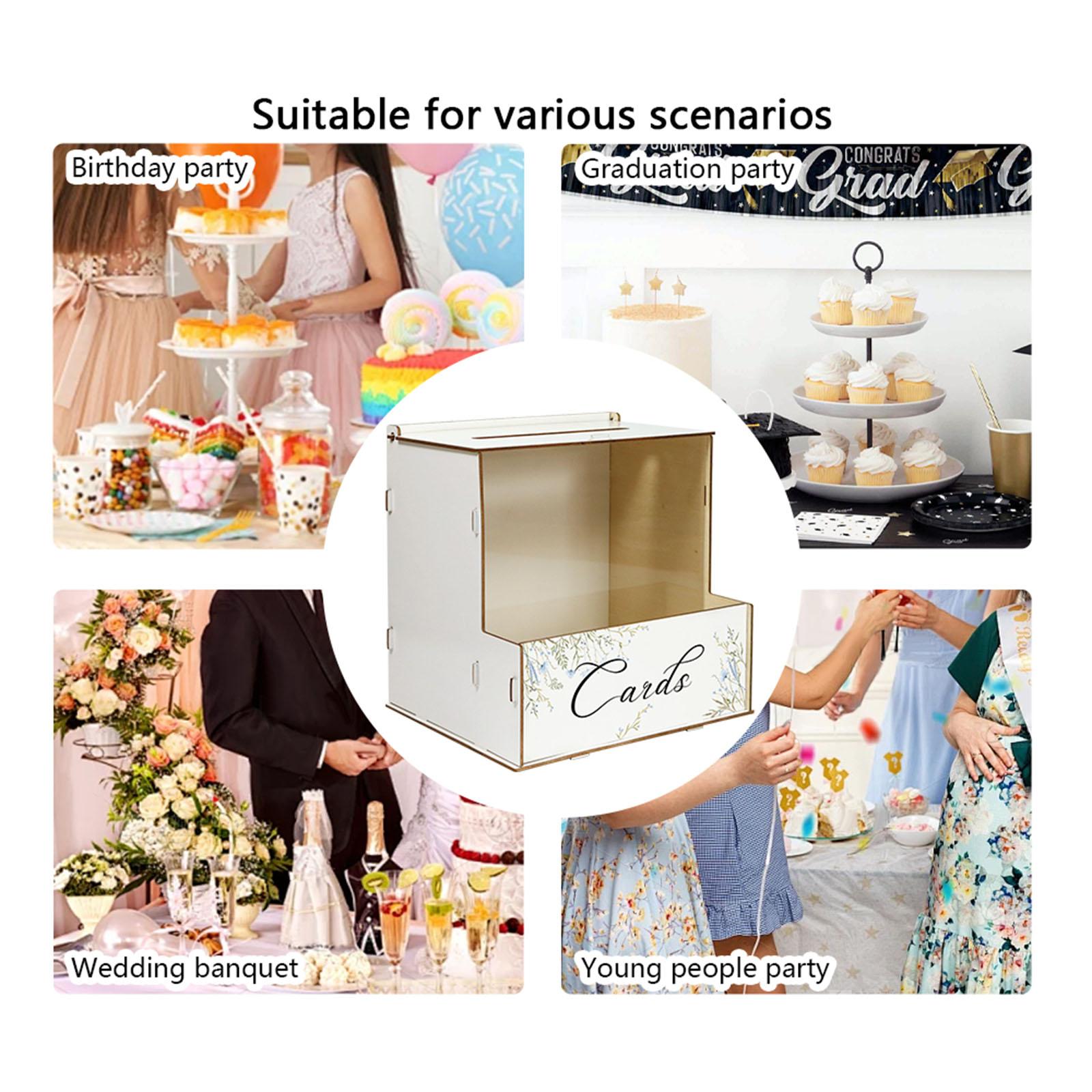 Personalized Rustic Wedding Ca - Event Party Box 评论和价格
