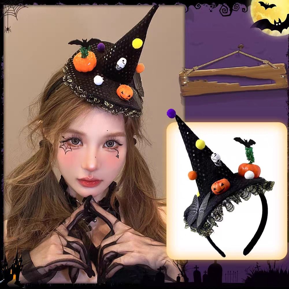 Cute Spider Halloween Witch Ha - Party Hat Cone 评论和价格