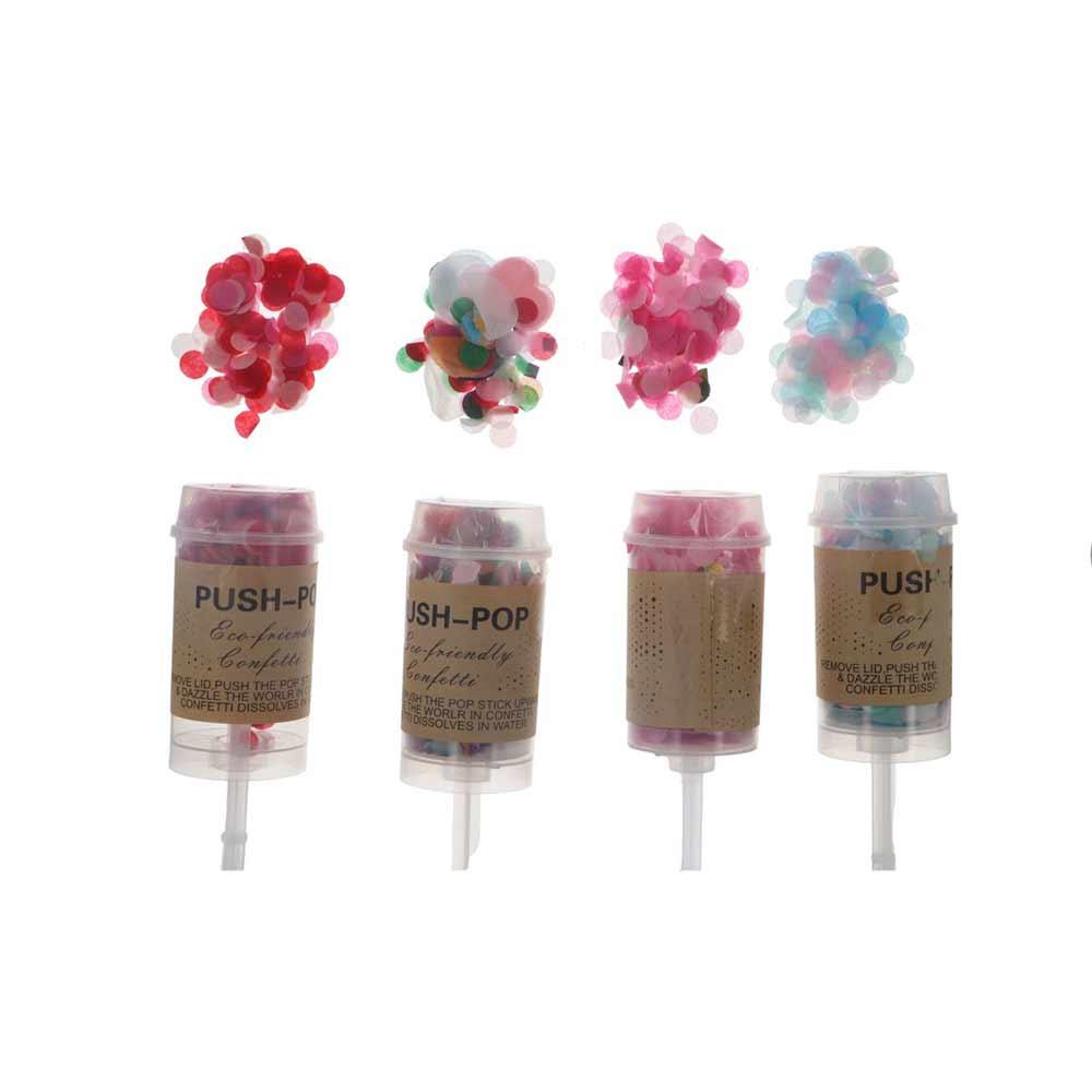 Colorful Pastel Bridal Shower  - Confetti Cannon Tube 评论和价格